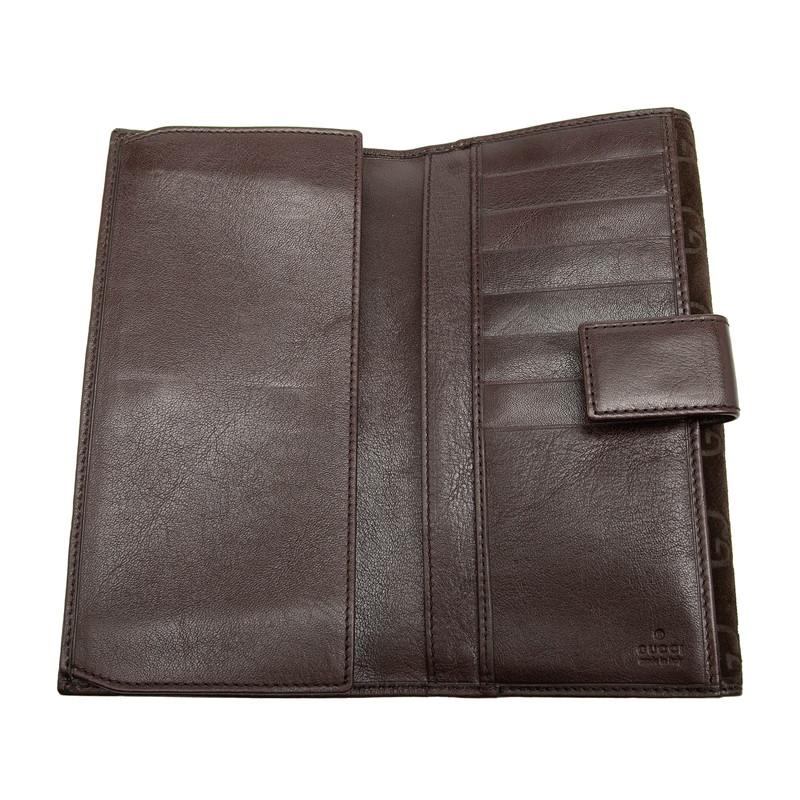 ♥GUCCI グッチ GGキャンバス ホースビット 長財布 138040 GUCCI 