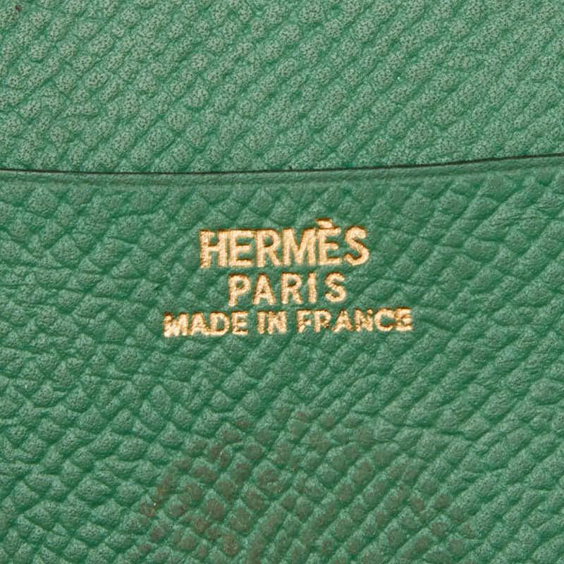 HERMES（エルメス） アジェンダGM 手帳カバー グリーン レザー