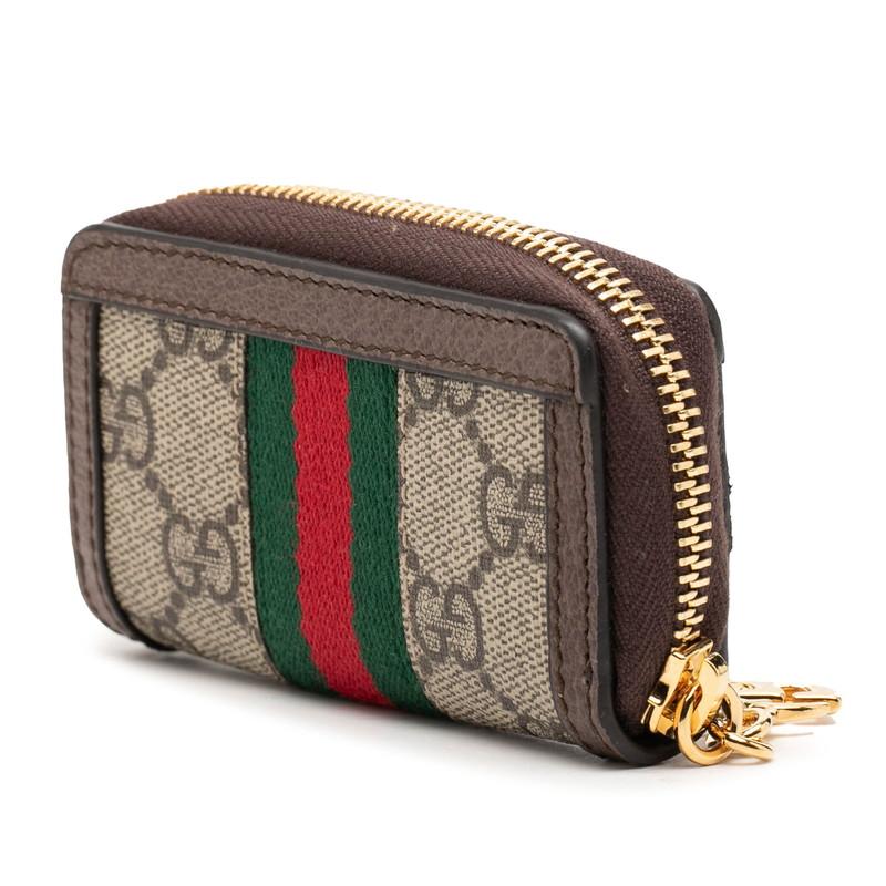 GUCCI（グッチ） GGスプリーム シェリーライン オフィディア コイン