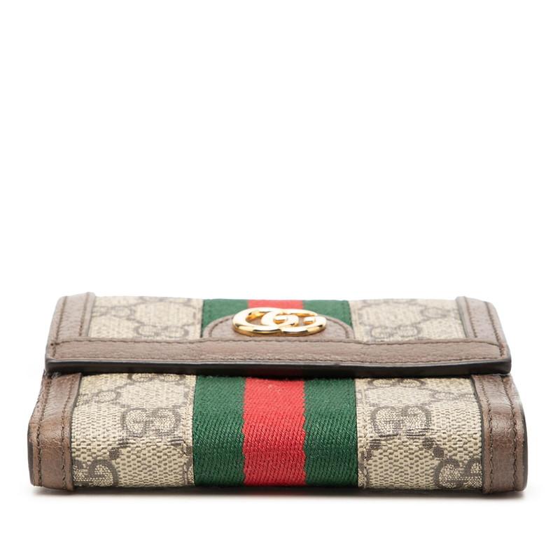 GUCCI（グッチ） オフィディア GGスプリーム 二つ折り財布 523173