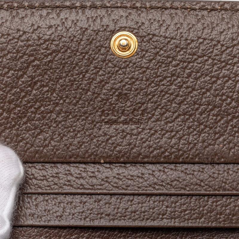 GUCCI（グッチ） オフィディア GGスプリーム 二つ折り財布 コンパクト