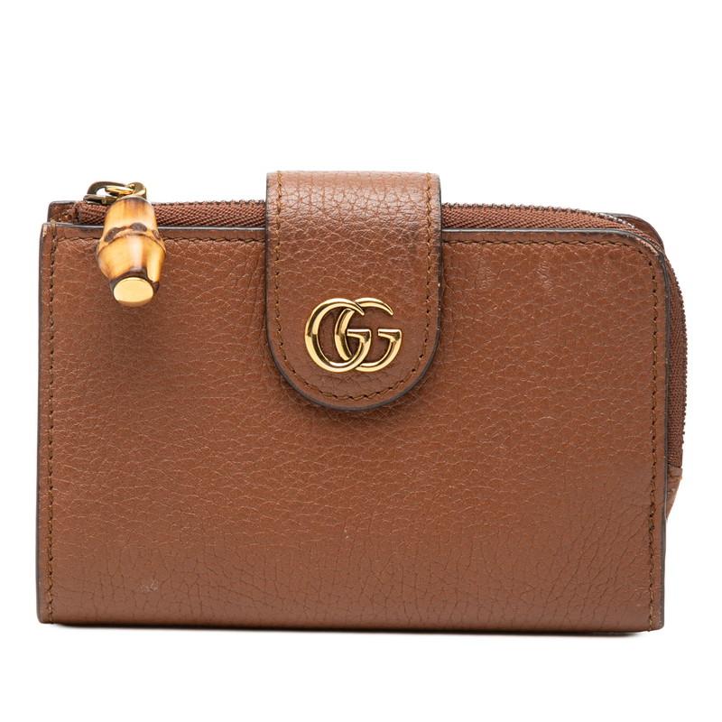 GUCCI（グッチ） GGマーモント バンブー 二つ折り財布 ミディアム