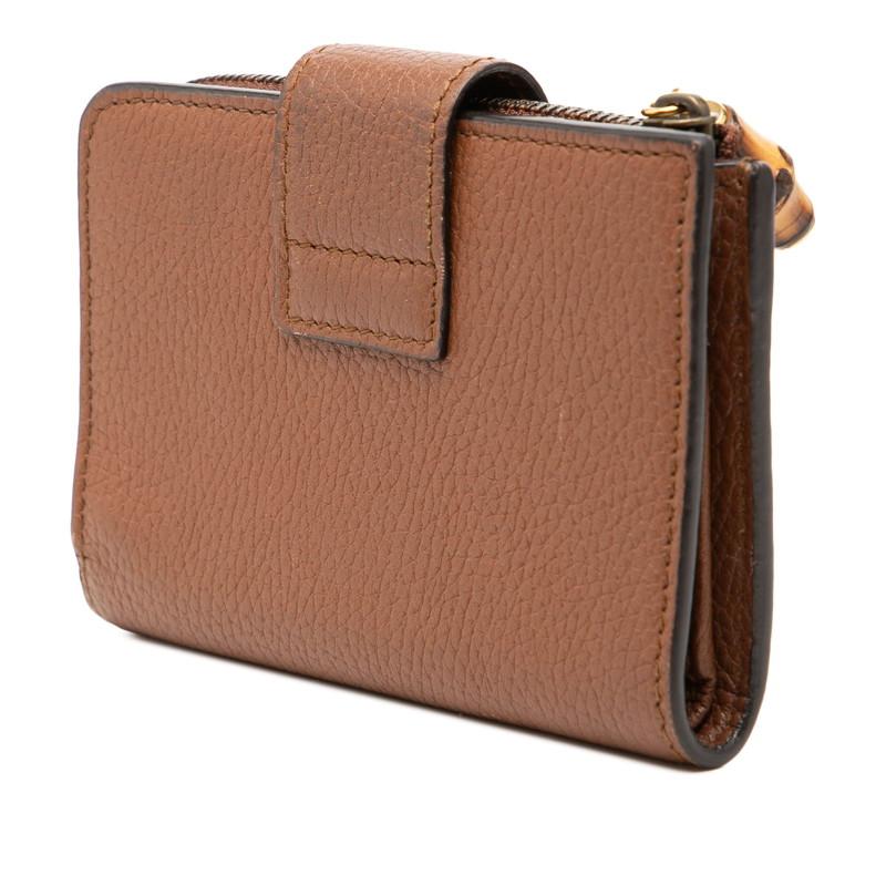 Gucci GGマーモント ミディアム ウォレット　二つ折り財布 GUCCI（グッチ） GGマーモント バンブー 二つ折り財布 ミディアム