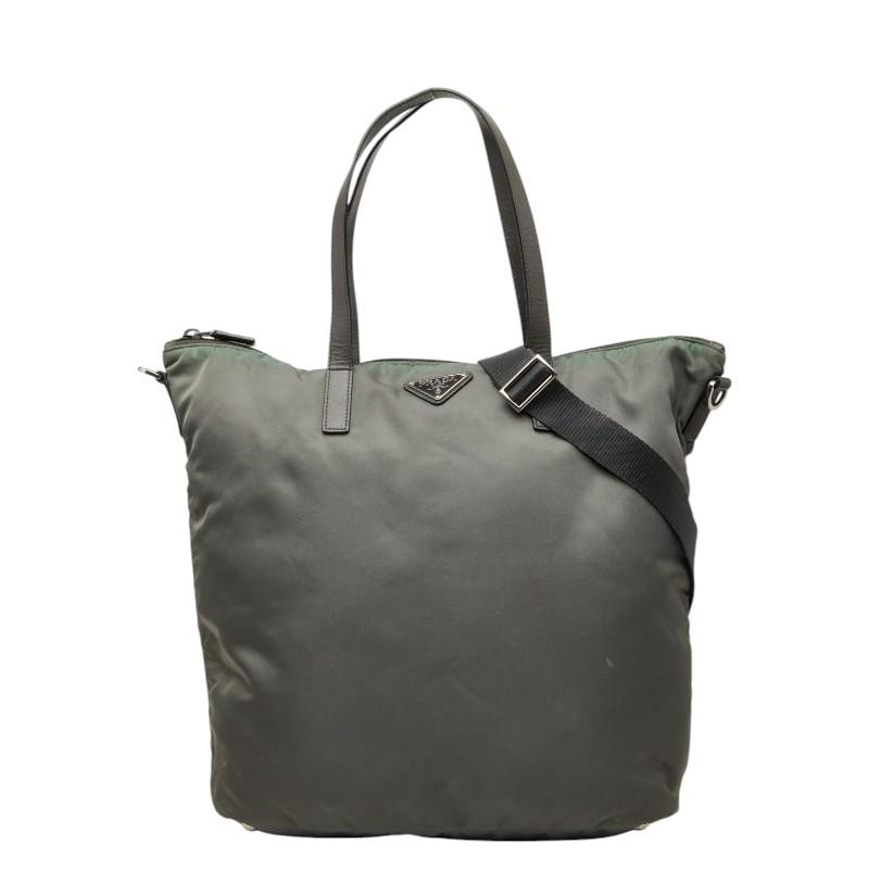 PRADA（プラダ） 三角ロゴプレート ハンドバッグ ショルダーバッグ 