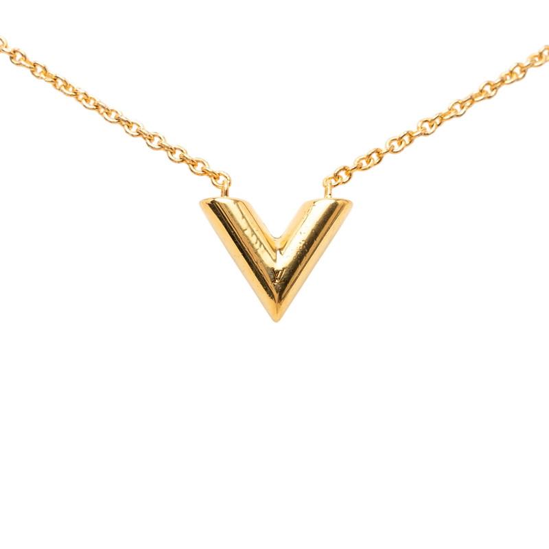 ◇ルイヴィトン◇エセンシャルV/ネックレス/M61083/ゴールド LOUIS VUITTON（ルイ・ヴィトン） ルイ ヴィトン エセンシャルV