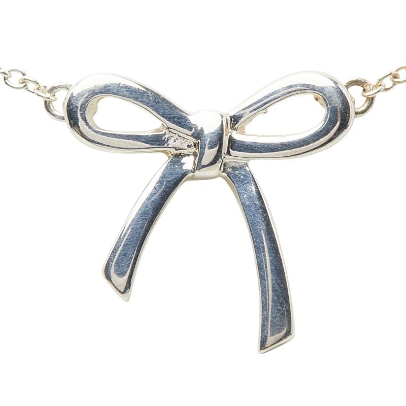 TIFFANY&Co.（ティファニー） ボウ リボン ネックレス SV925 シルバー