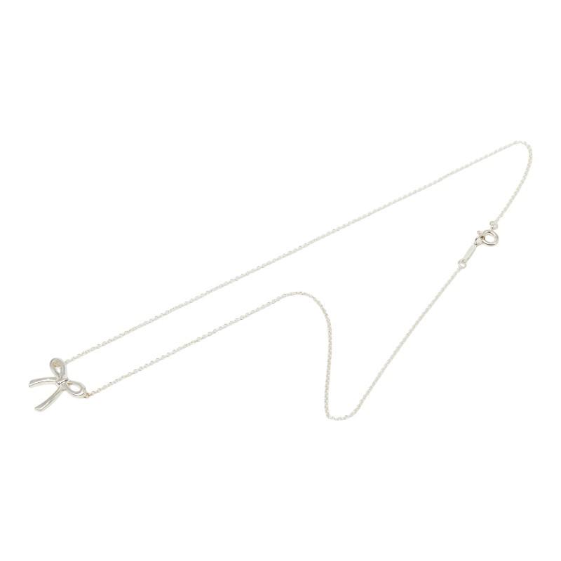TIFFANY&Co.（ティファニー） ボウ リボン ネックレス SV925 シルバー
