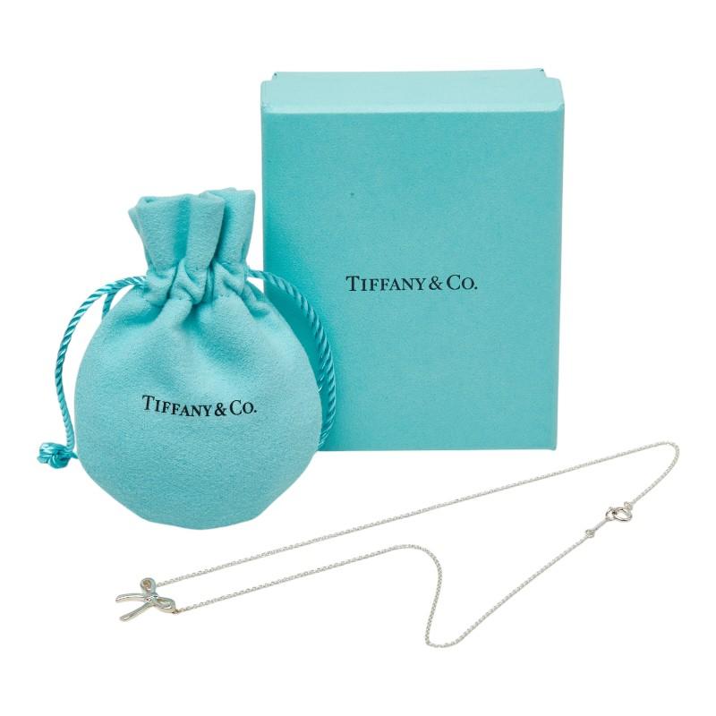 TIFFANY&Co.（ティファニー） ボウ リボン ネックレス SV925 シルバー