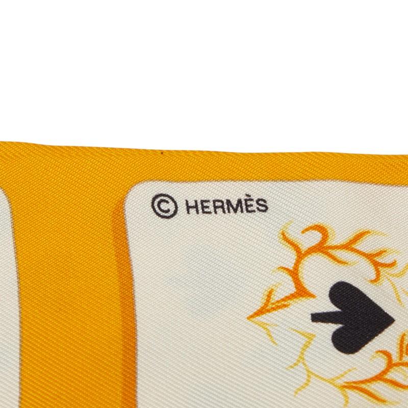 HERMES エルメス ツイリーJEU DE CARTESジュドーカルトトランプ HERMES（エルメス） ツイリー Jeu De Cartes ジュドー カルト トランプ