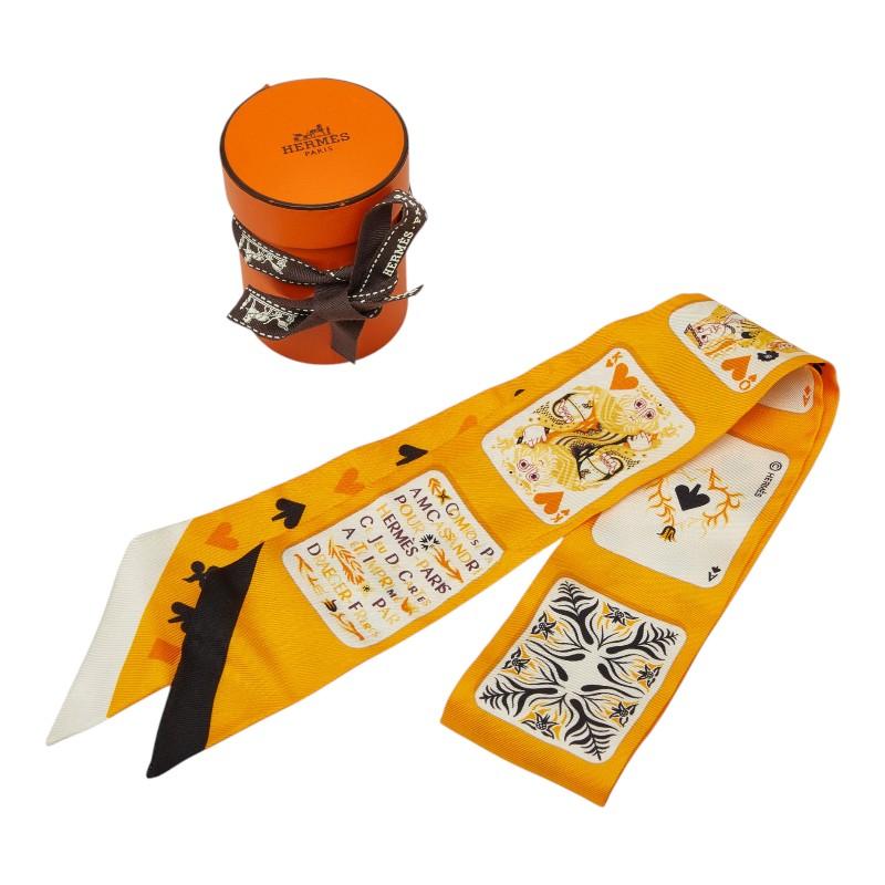 HERMES エルメス ツイリーJEU DE CARTESジュドーカルトトランプ HERMES（エルメス） ツイリー Jeu De Cartes ジュドー カルト トランプ