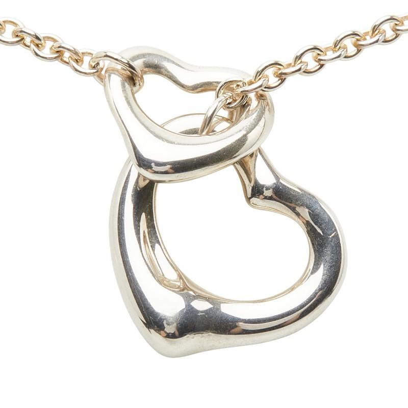 ★ティファニーダブルオープンハート★ラリアット★ネックレス TIFFANY&Co.（ティファニー） ダブルオープンハート ラリアット