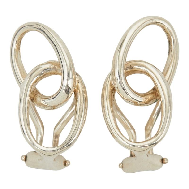 TIFFANY&Co.（ティファニー） ダブルループ イヤリング SV925 シルバー