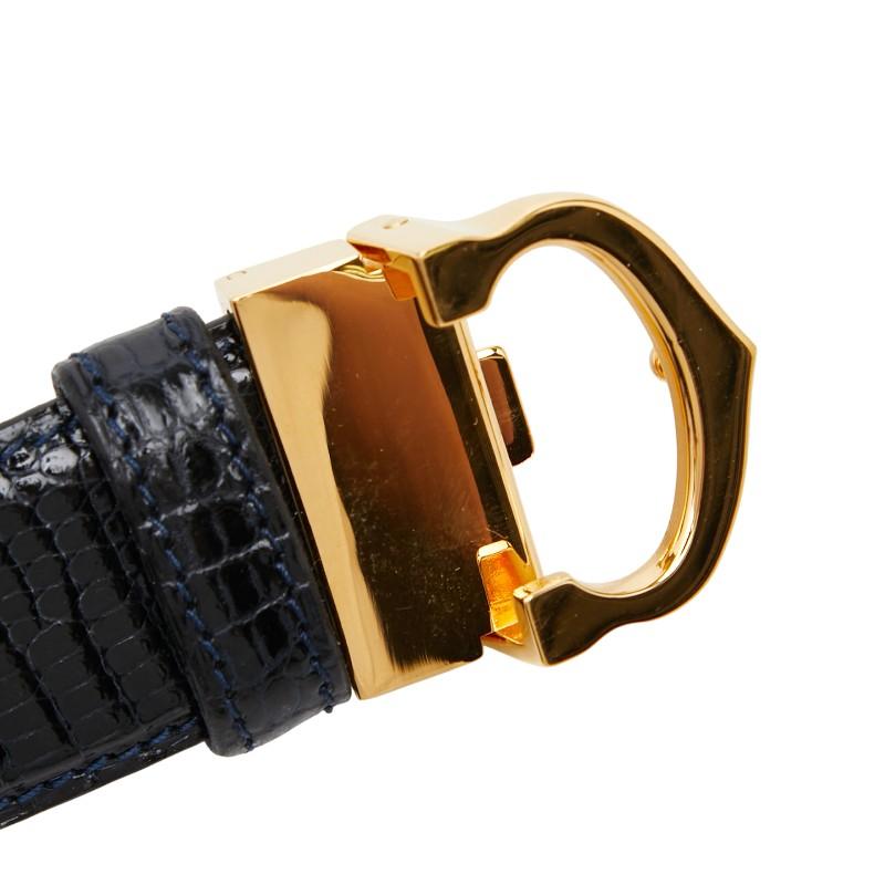 Cartier（カルティエ） マストライン パイソン 型押し バックルベルト