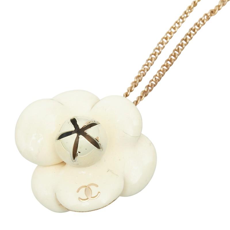 CHANEL（シャネル） ココマーク カメリア 花 モチーフ ネックレス