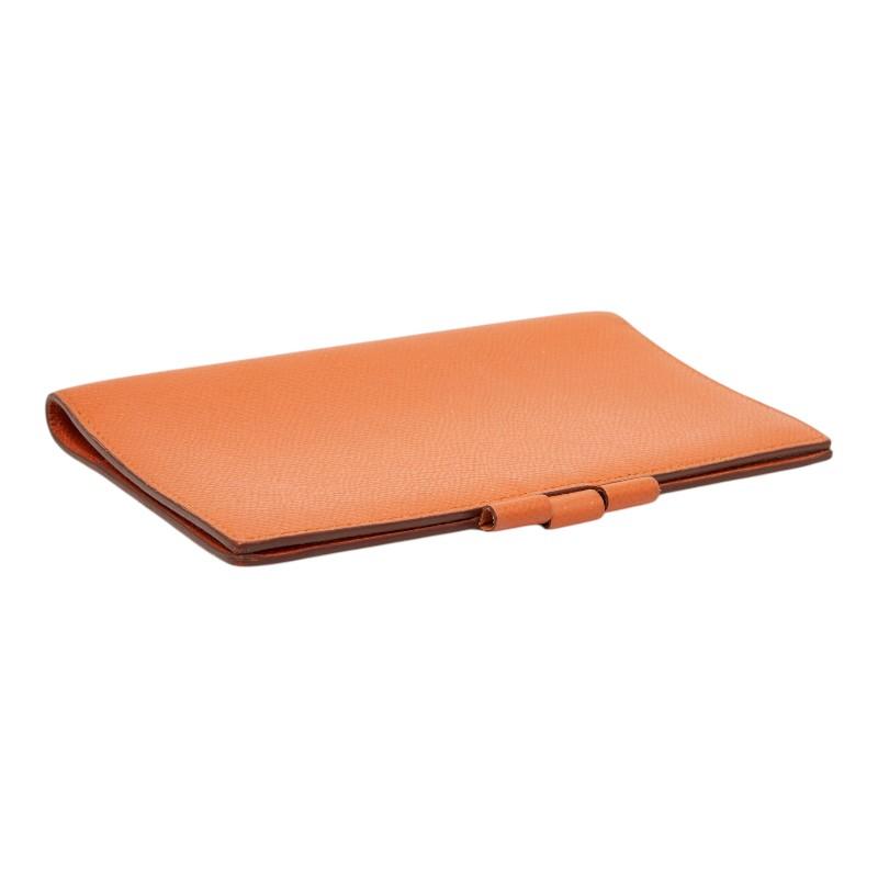 HERMES（エルメス） アジェンダ ヴィジョン 手帳カバー オレンジ系 