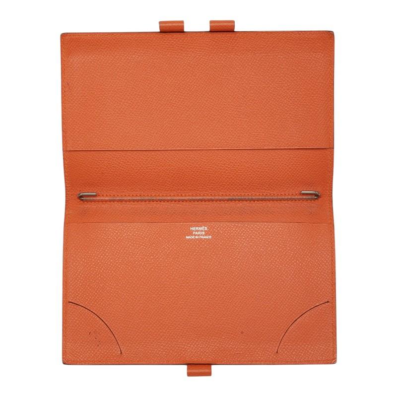 HERMES（エルメス） アジェンダ ヴィジョン 手帳カバー オレンジ系 