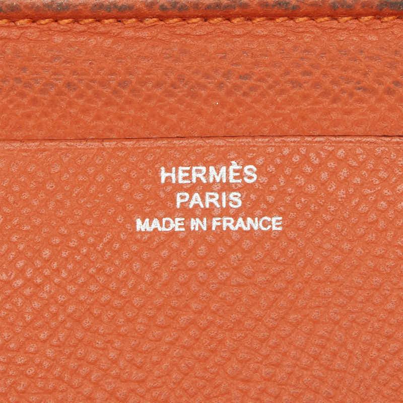 HERMES（エルメス） アジェンダ ヴィジョン 手帳カバー オレンジ系 