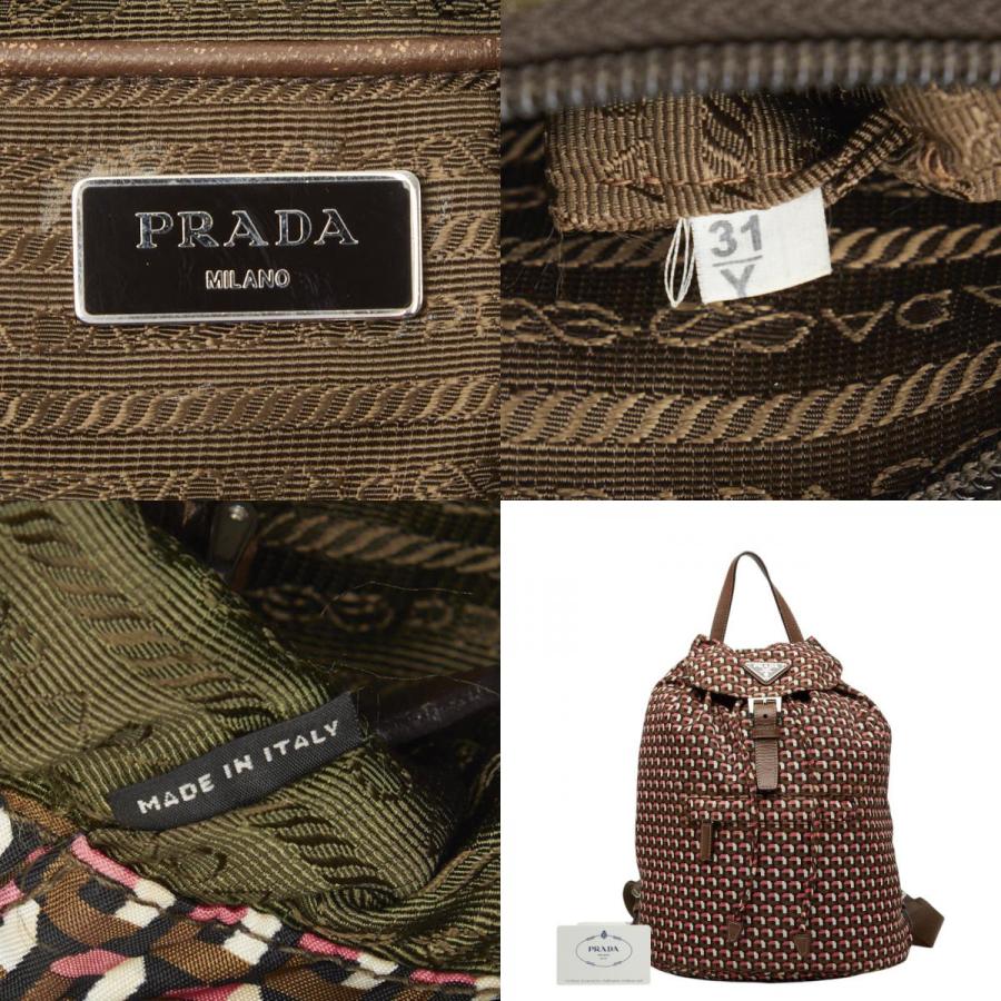 PRADA（プラダ） 三角ロゴプレート リュック バックパック BZ0032