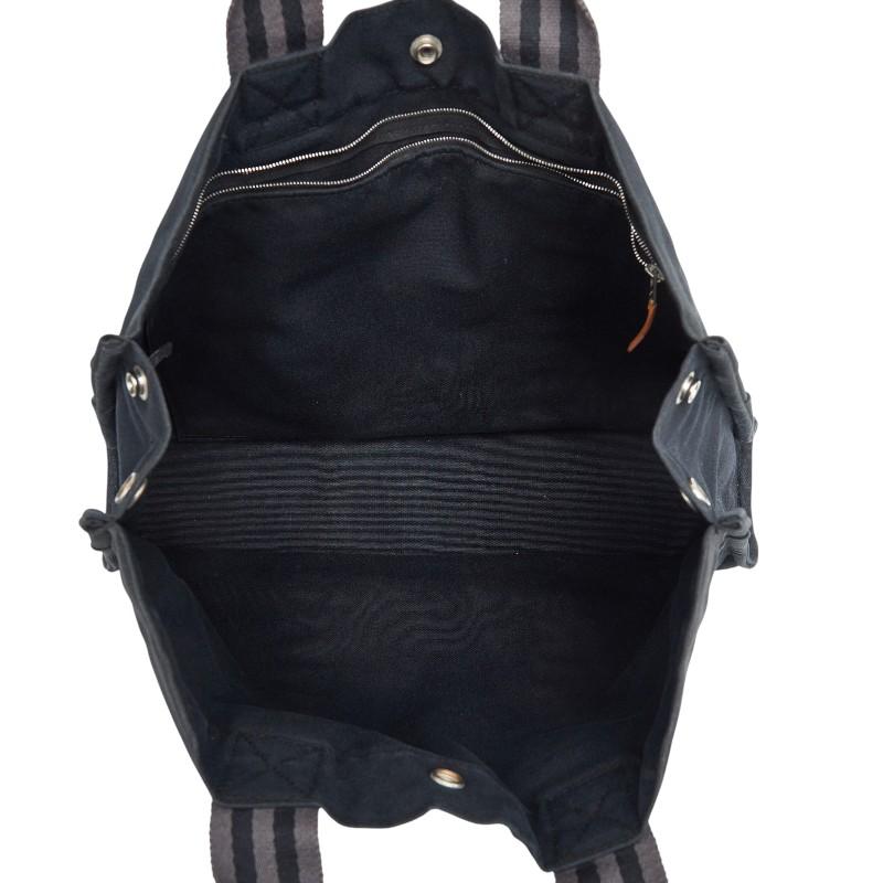 HERMES（エルメス） フールトゥMM ハンドバッグ ブラック グレー
