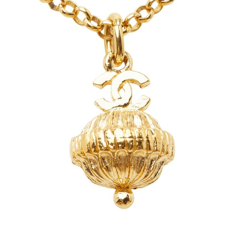 CHANEL（シャネル） ココマーク ネックレス ゴールド メッキ