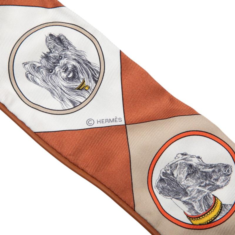 HERMES（エルメス） ツイリー Colliers et Chiens コリエ・エ・シアン