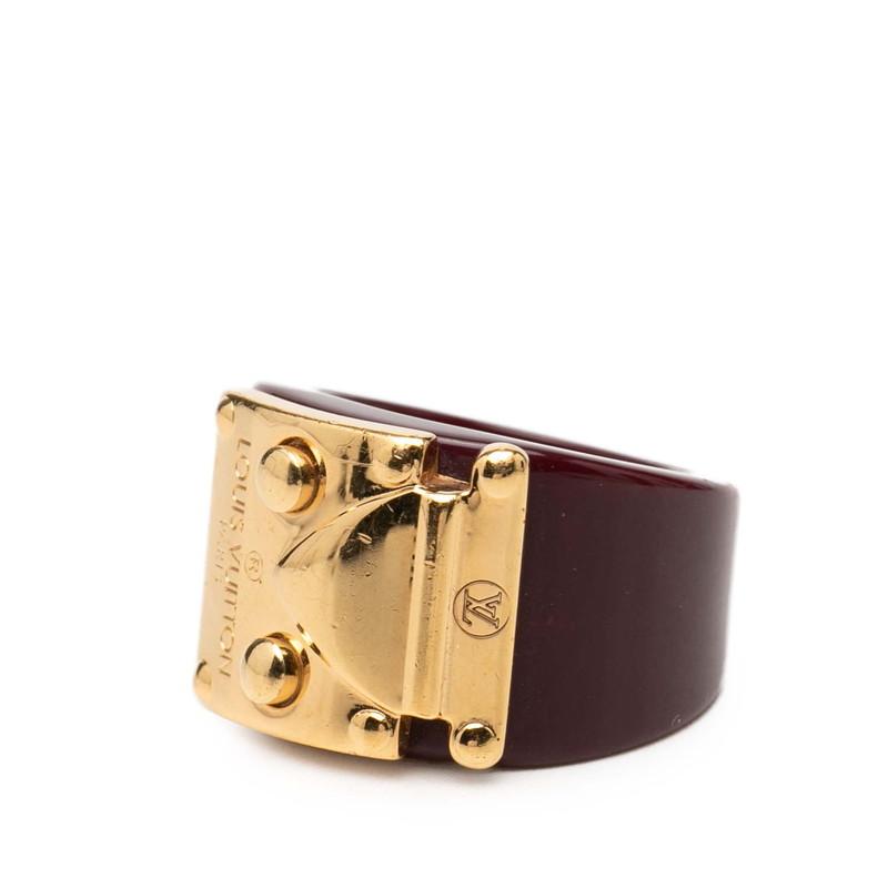 ルイヴィトン バーグロックミーリング 約13号 M66844 ピンク ゴールド LOUIS VUITTON（ルイ・ヴィトン） ルイ ヴィトン バーグ ロックミー