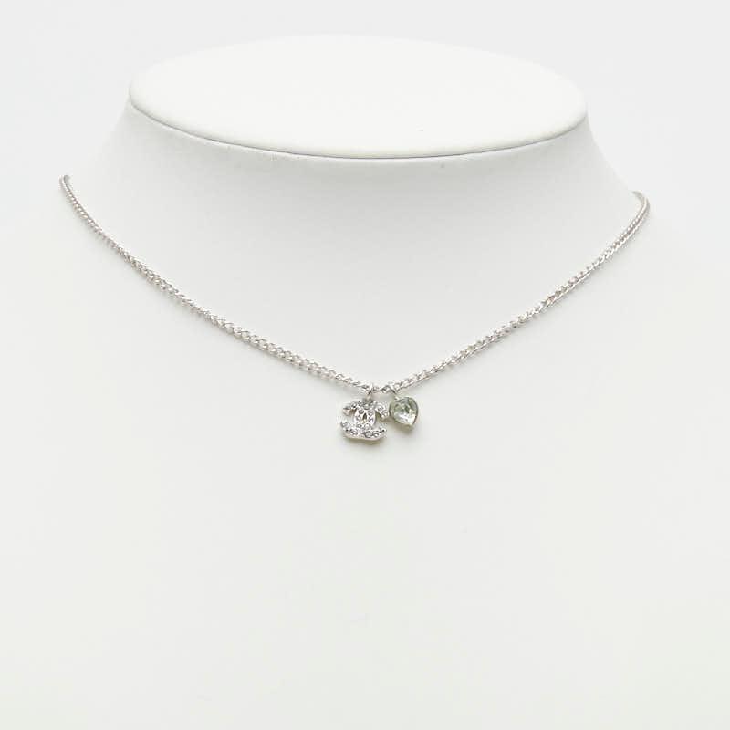 CHANEL（シャネル） ココマーク ハート ペンダント ネックレス 08C