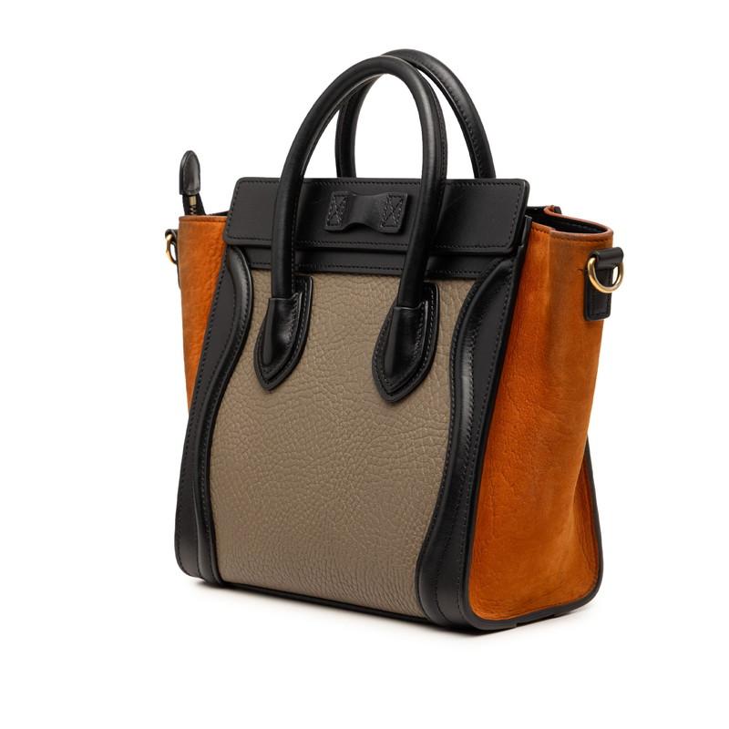 CELINE（セリーヌ） ラゲージ ナノショッパー ハンドバッグ ショルダー