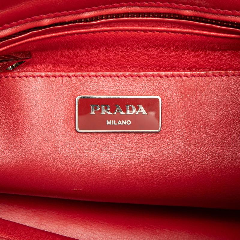 PRADA（プラダ） 三角ロゴプレート ハンドバッグ ショルダーバッグ