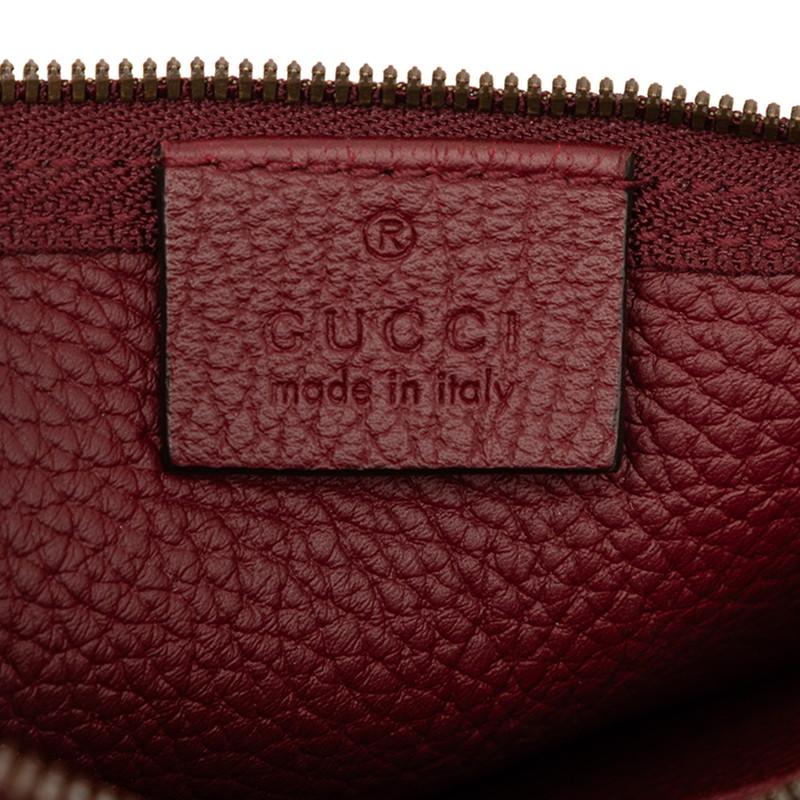 Gucci レザー トートバッグショルダーバッグ 赤！ボストンバッグ GUCCI（グッチ） ボストンバッグ ボディバッグ ショルダーバッグ
