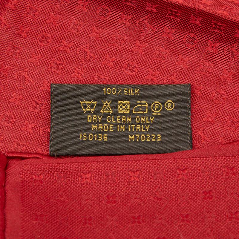 Louis Vuitton シルクハンカチ ピンク レッド LOUIS VUITTON（ルイ・ヴィトン） ルイ ヴィトン モノグラム ハンカチ