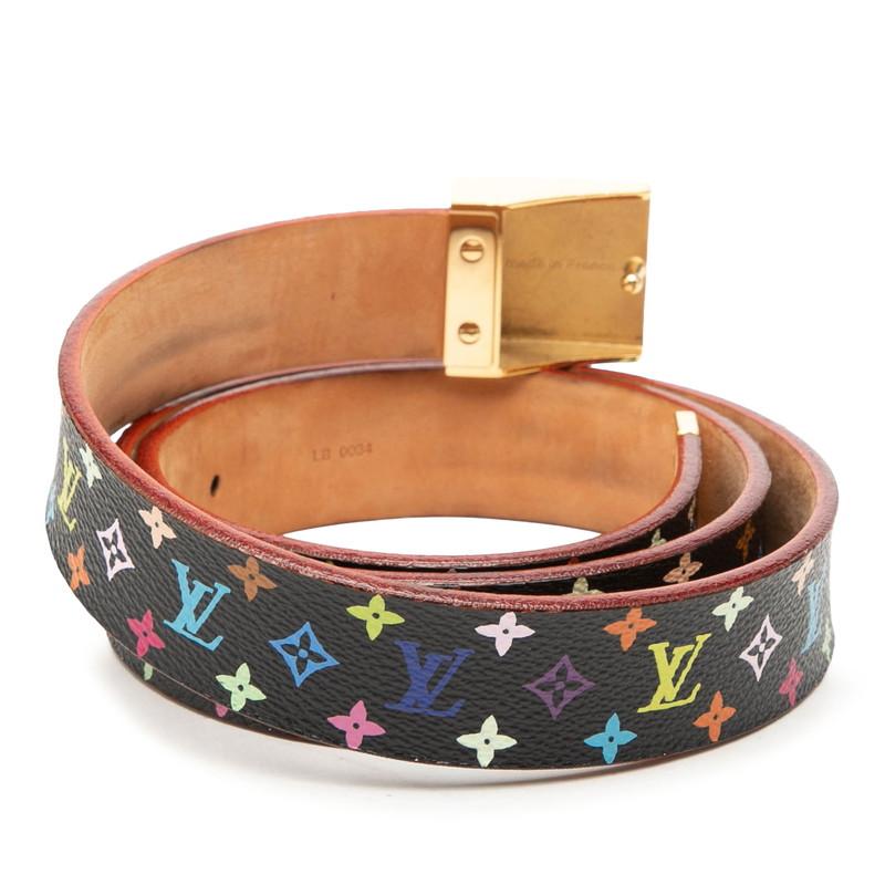 ルイヴィトン M9271 モノグラム マルチカラー サンチュール ベルト LOUIS VUITTON（ルイ・ヴィトン） ルイ ヴィトン モノグラム マルチ