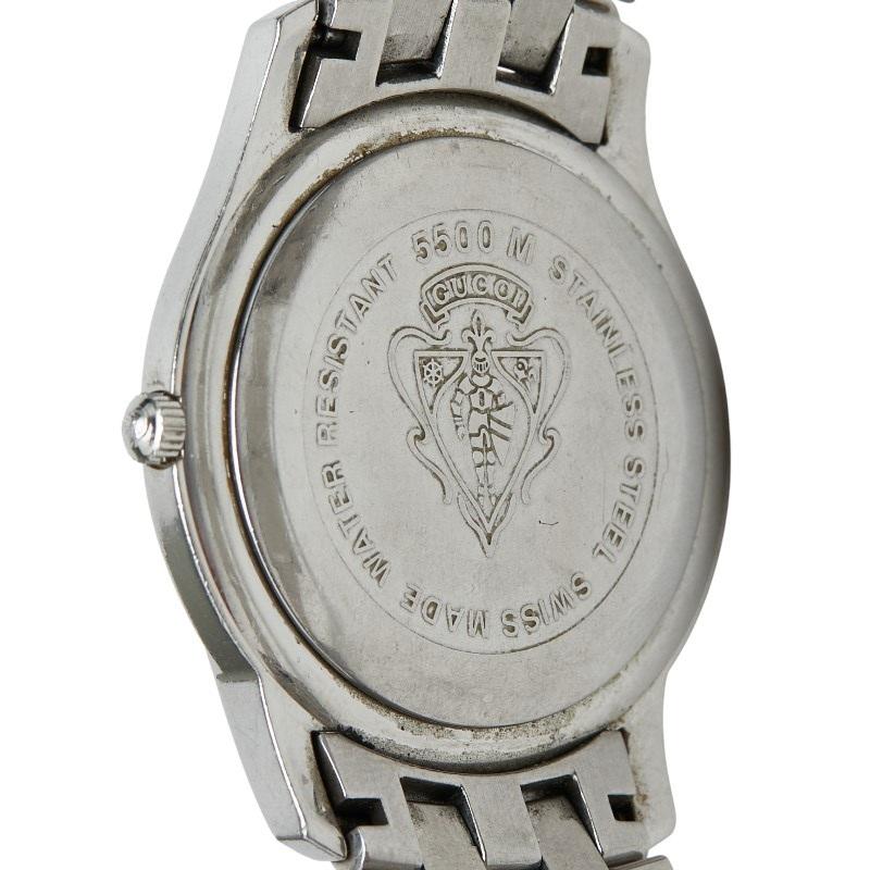 GUCCI（グッチ） ローマインデックス 腕時計 5500M クオーツ ブラック