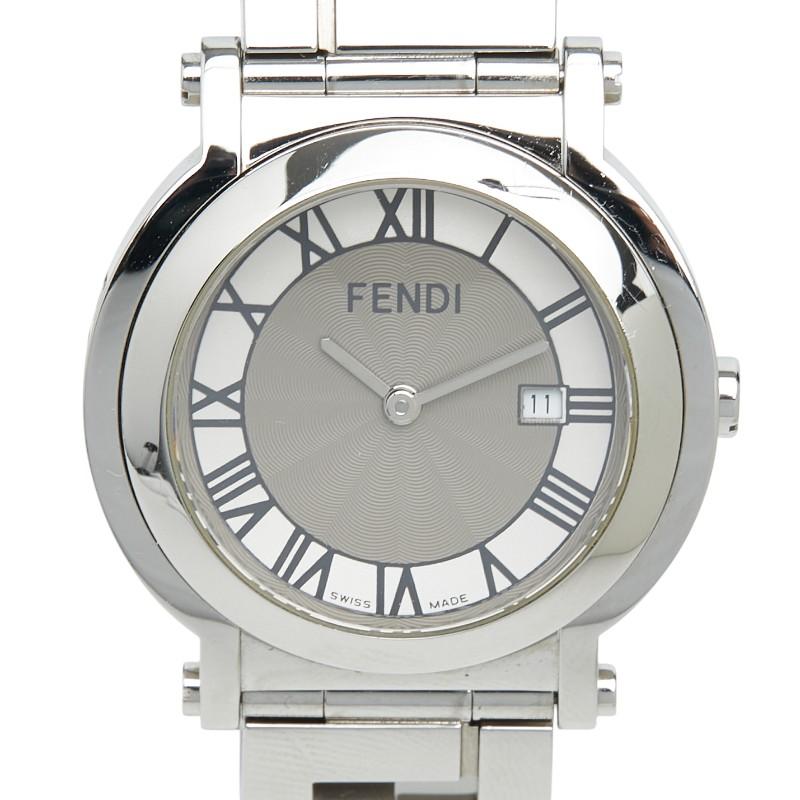 FENDI（フェンディ） オロロジ 2針 クアドロ 腕時計 6100L クオーツ