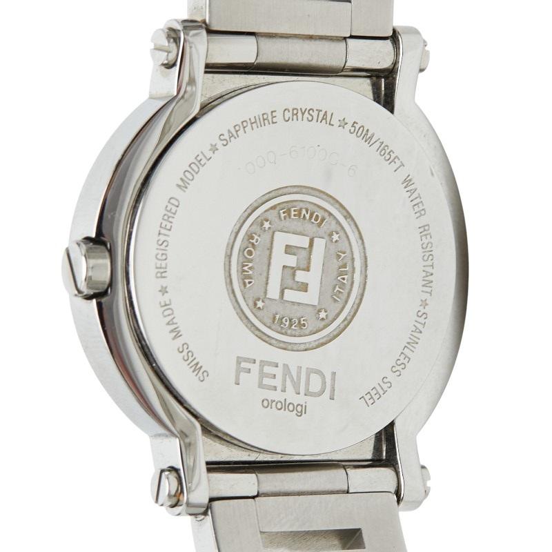 FENDI（フェンディ） オロロジ 2針 クアドロ 腕時計 6100L クオーツ