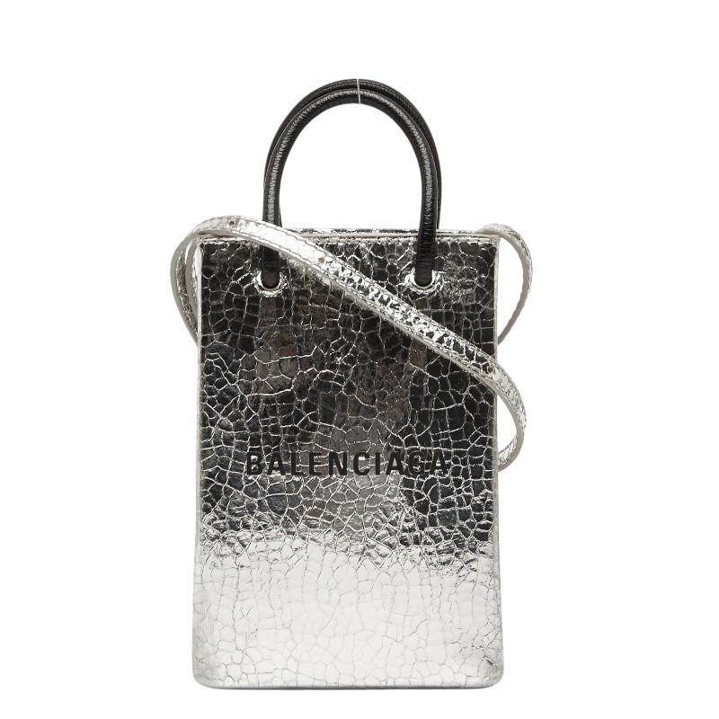 BALENCIAGA（バレンシアガ） ショッピング フォンホルダー 斜め掛け 