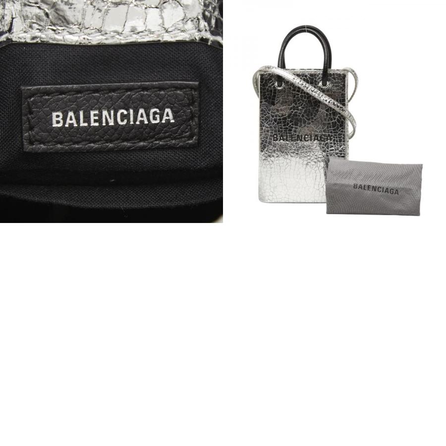 BALENCIAGA（バレンシアガ） ショッピング フォンホルダー 斜め掛け 