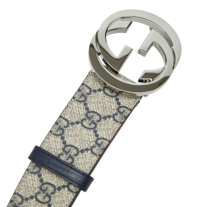 GUCCI（グッチ） GGスプリーム インターロッキングG ベルト サイズ:100