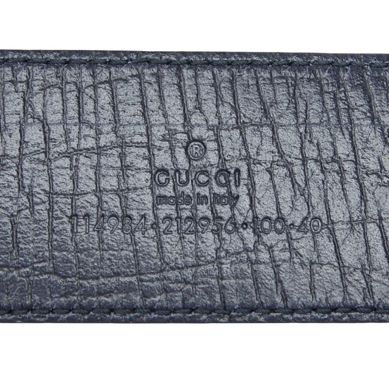 GUCCI（グッチ） GGスプリーム インターロッキングG ベルト サイズ:100