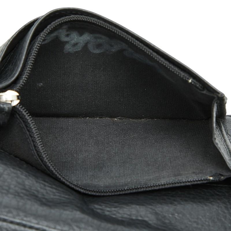 CHANEL（シャネル） ココマーク ワイルドステッチ 長財布 ブラック