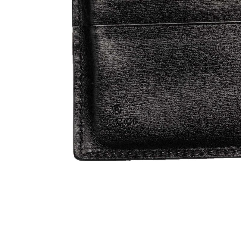 GUCCI（グッチ） GGマーモント 二つ折り財布 428725 ブラック レザー 