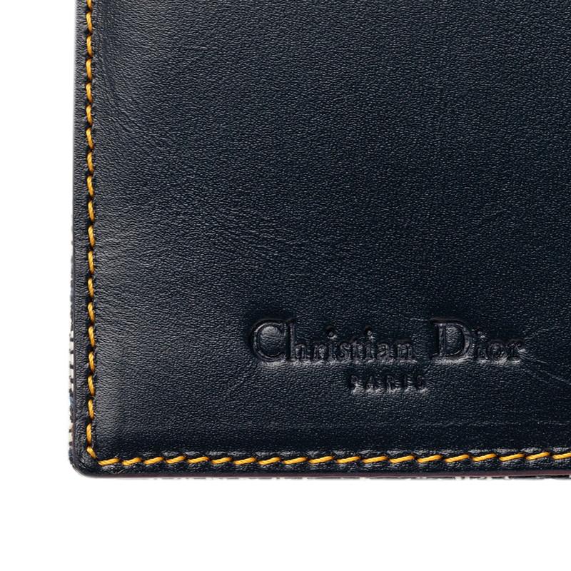 クリスチャンディオール トロッター 長財布 ネイビー ディオール トロッター 長財布 ネイビー ホワイト キャンバス レザー