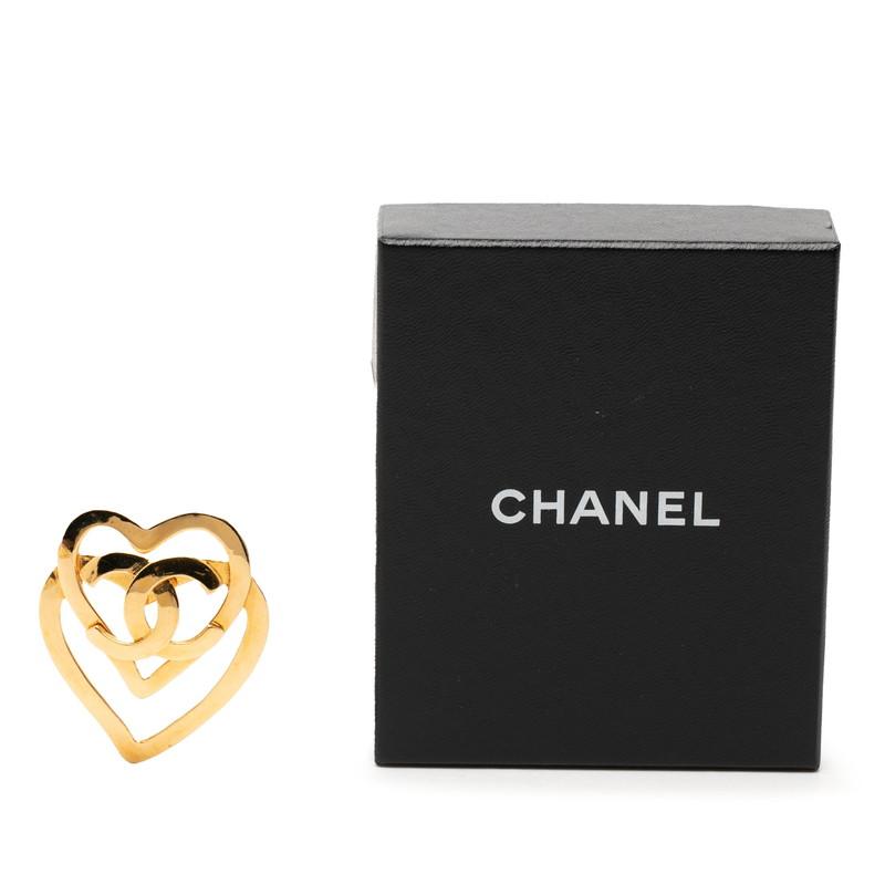 CHANEL（シャネル） ココマーク ハートモチーフ ヴィンテージ ブローチ