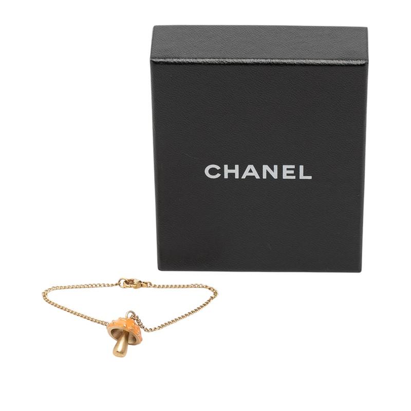 CHANEL（シャネル） ココマーク キノコ ブレスレット ゴールド