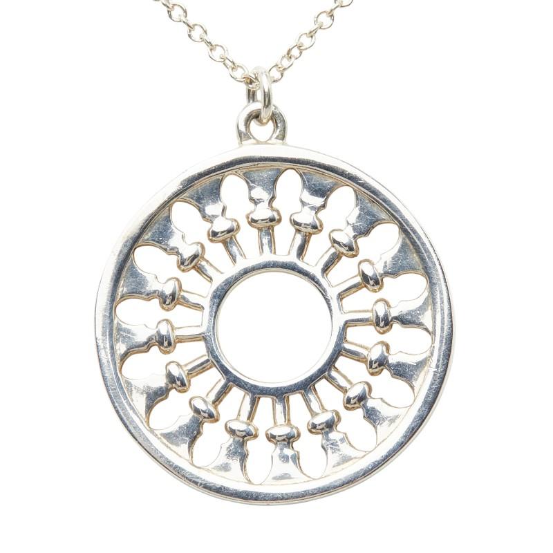 Tiffany & Co.　ティファニー　ネックレス　ラウンド　サークル　925 TIFFANY&Co.（ティファニー） サークル ラウンド ネックレス SV925
