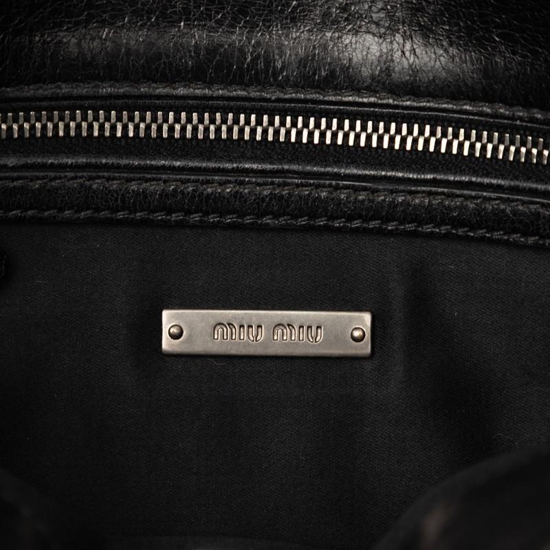 miu miu（ミュウミュウ） ロゴ ハンドバッグ ショルダーバッグ 2WAY