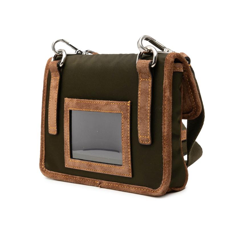 プラダ 三角ロゴプレート リナイロン ショルダーバッグ スマートフォンケース 2ZH108 ナイロン レディース PRADA 【1-0271867】 PRADA（プラダ） 三角ロゴプレート リナイロン ショルダーバッグ
