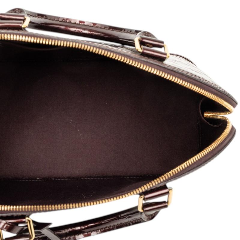 ルイヴィトン LOUIS VUITTON ハンドバッグ モノグラムヴェルニ アルマPM M91691 ワインレッド LOUIS VUITTON（ルイ・ヴィトン） ルイ ヴィトン モノグラム ヴェルニ