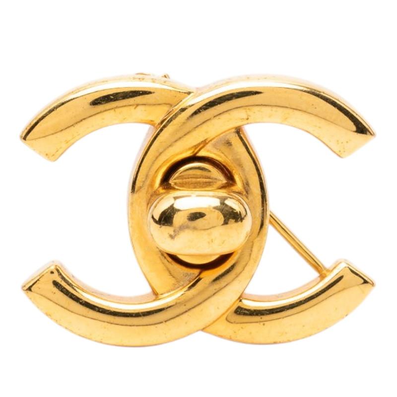 CHANEL（シャネル） ココマーク ターンロック ブローチ ヴィンテージ