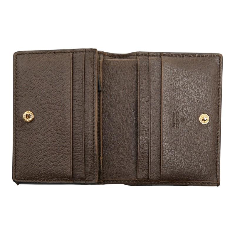 GUCCI（グッチ） オフィディア GGスプリーム 二つ折り財布 コンパクト